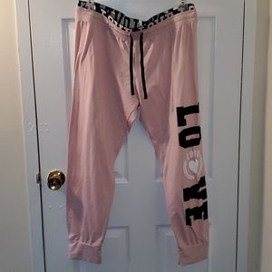 Pink Sweat Pants